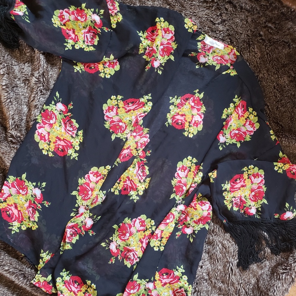 Floral Kimono